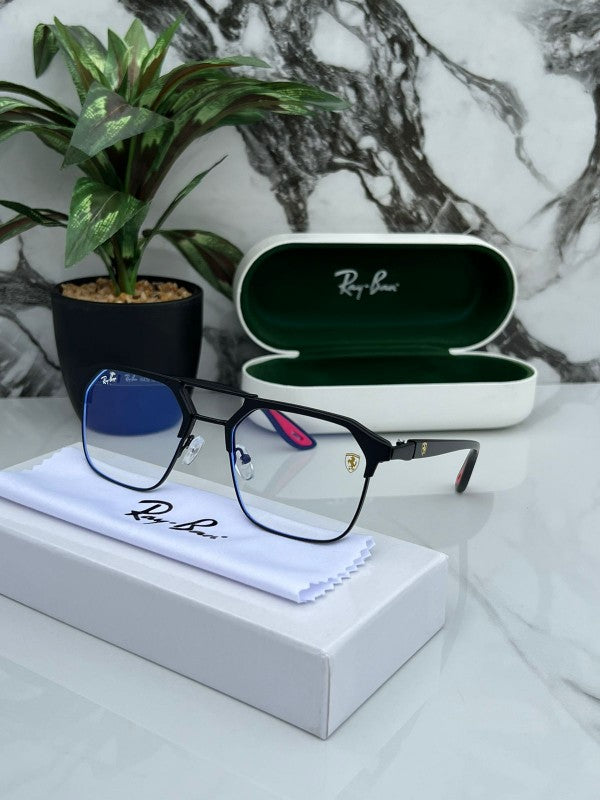 rayban 04 black plano