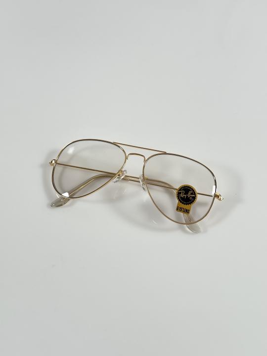 Rayban Aviator 3026 Gold Day Night Colour Changing