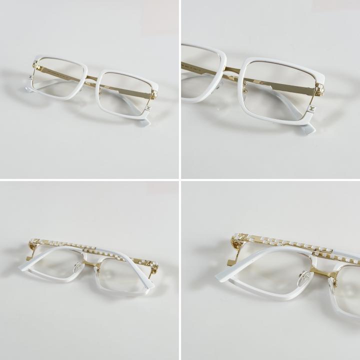 Louis_Vuitton_7295_Gold_White_Frame