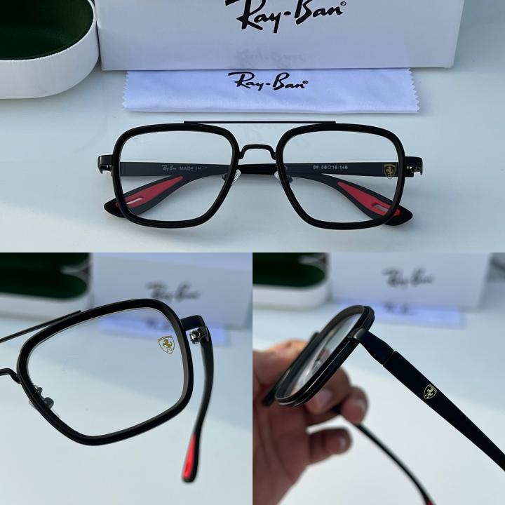 Rayban 06 black plano