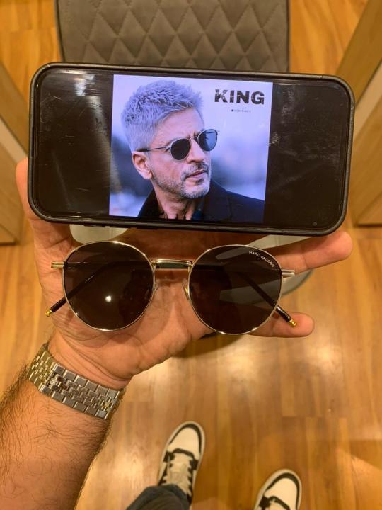 Marc jacobs king silver black