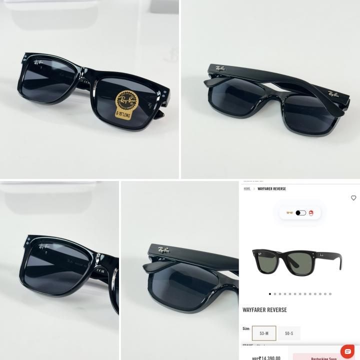 Rayban Reverse 0502 Shine Black