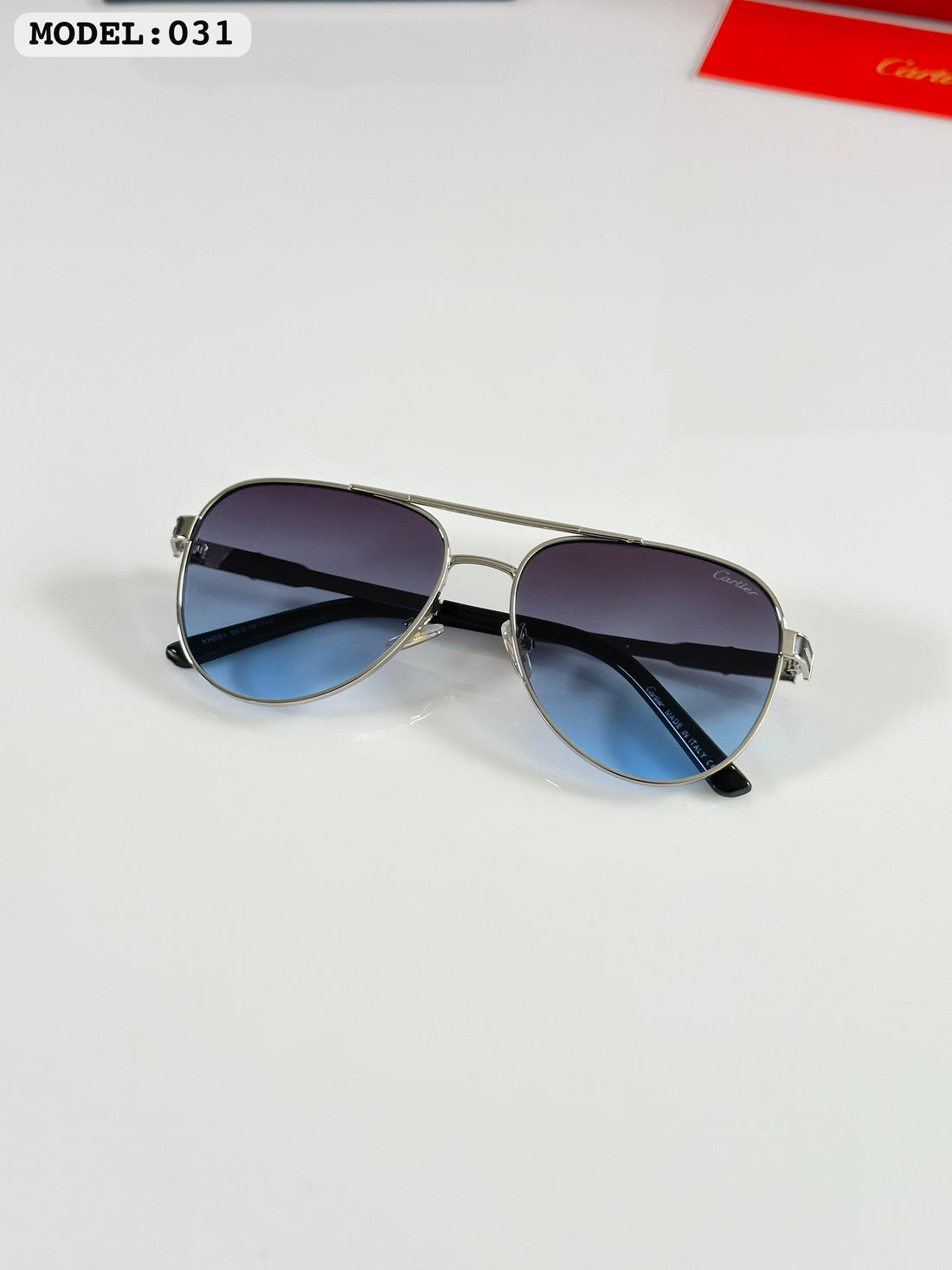 CARTIERR 031 SILVER BLUE