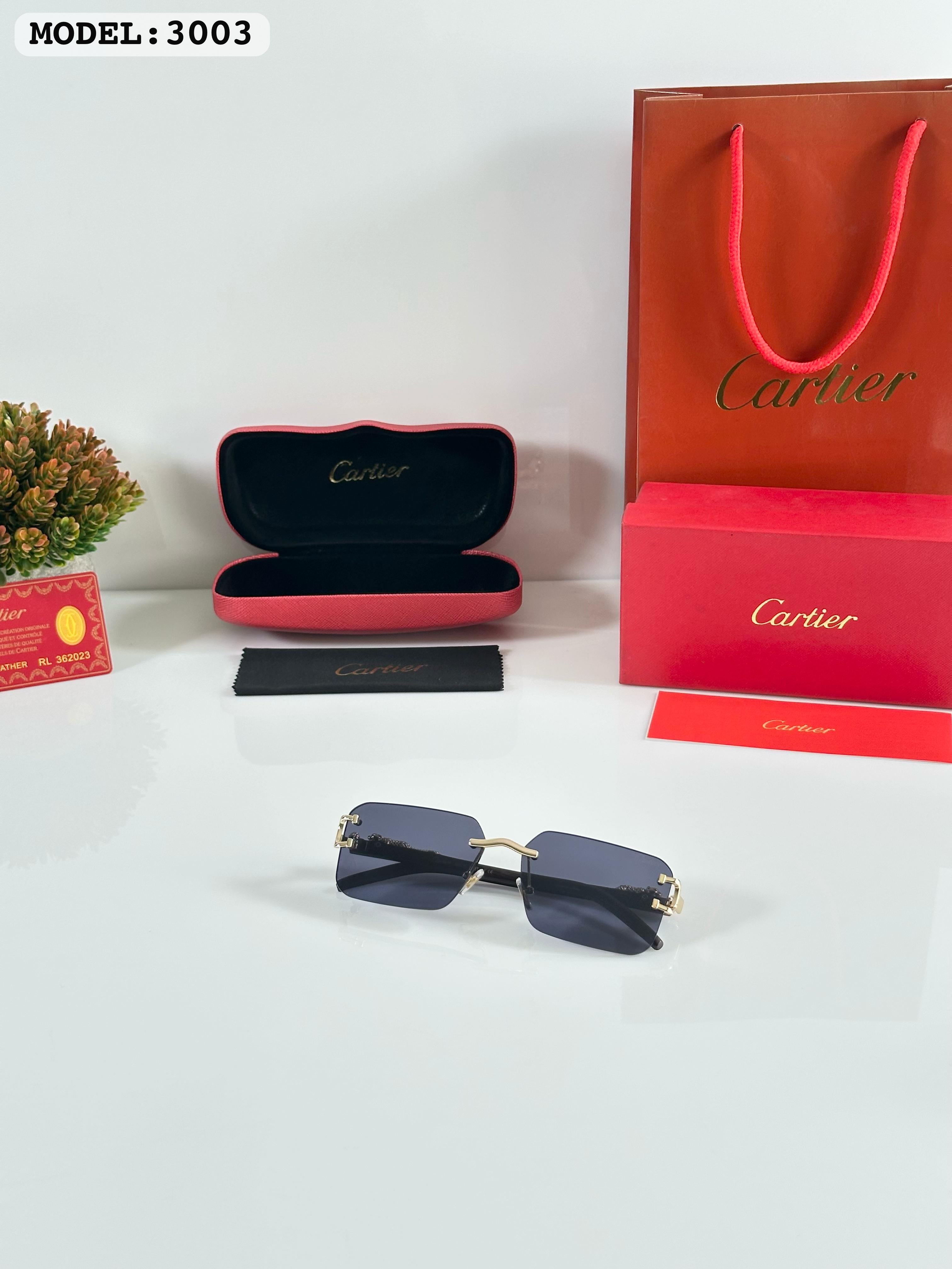 CARTIERR 3003 GOLD BLACK
