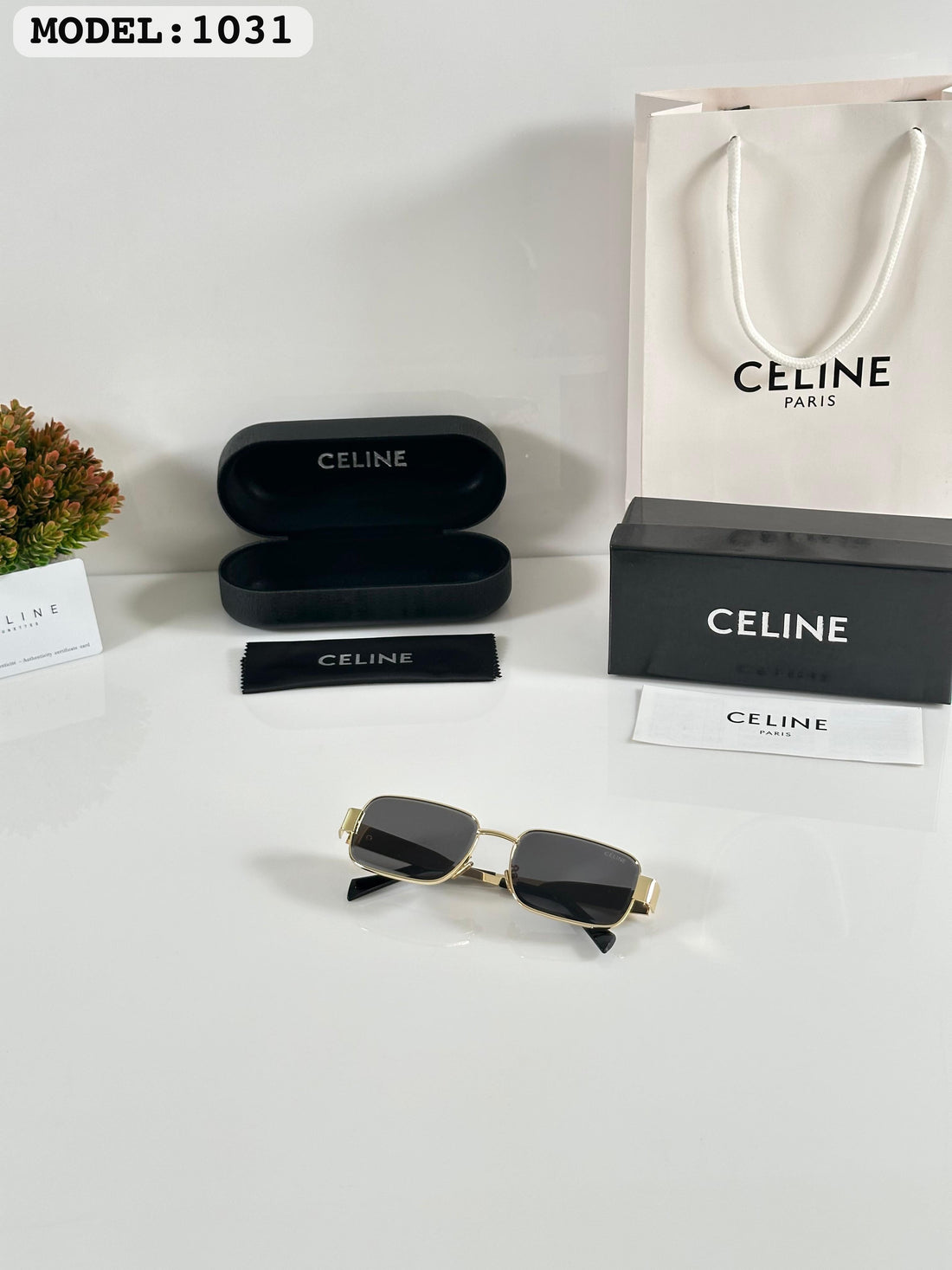 Celine 1031 Gold_Black Unisex