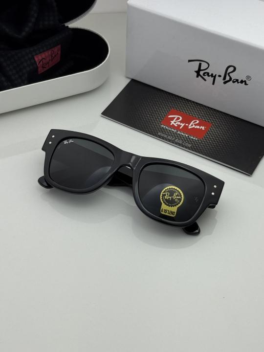 Ray Bann 0840 Black Mega Wayfarer