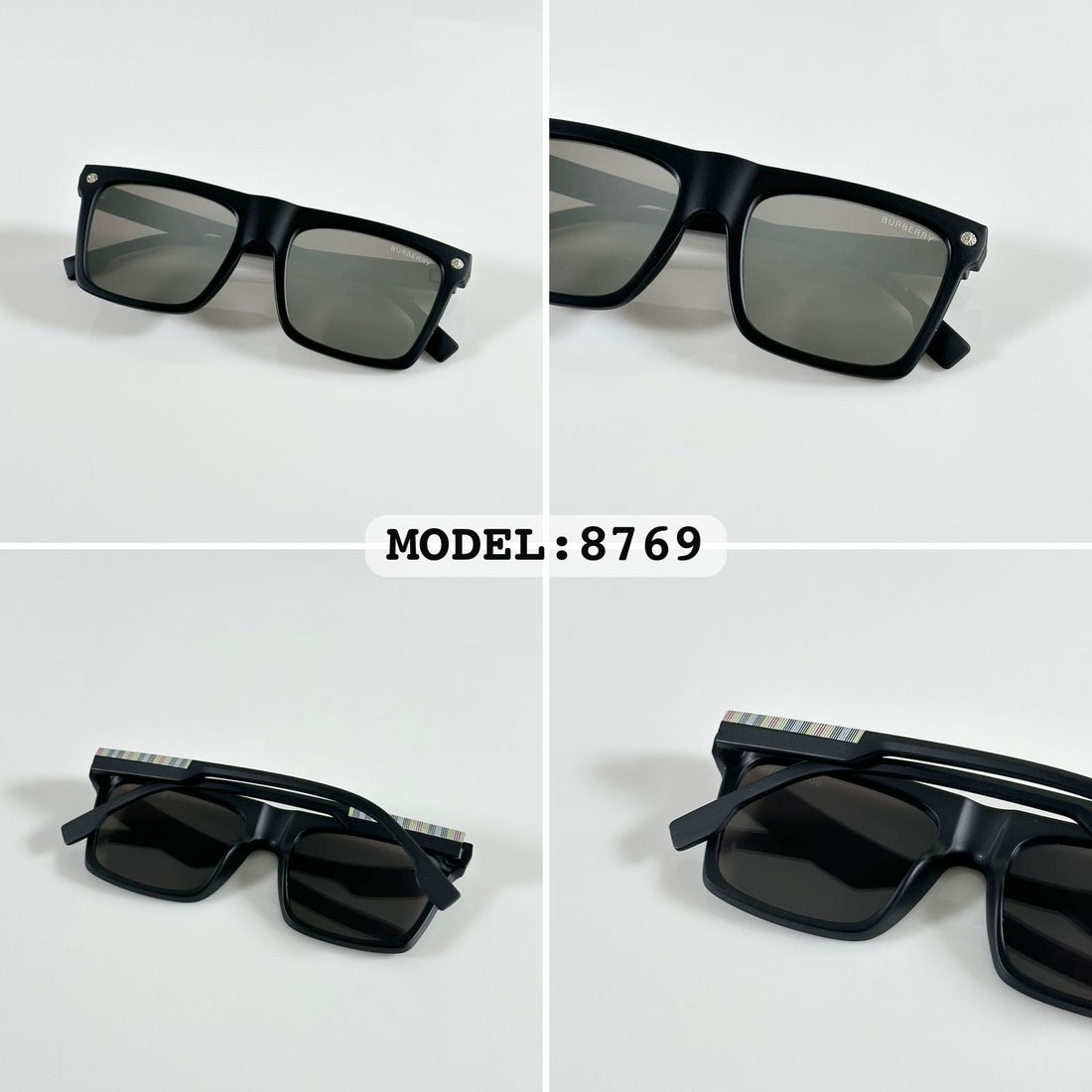 Burberry 8769 Silver Mercury
