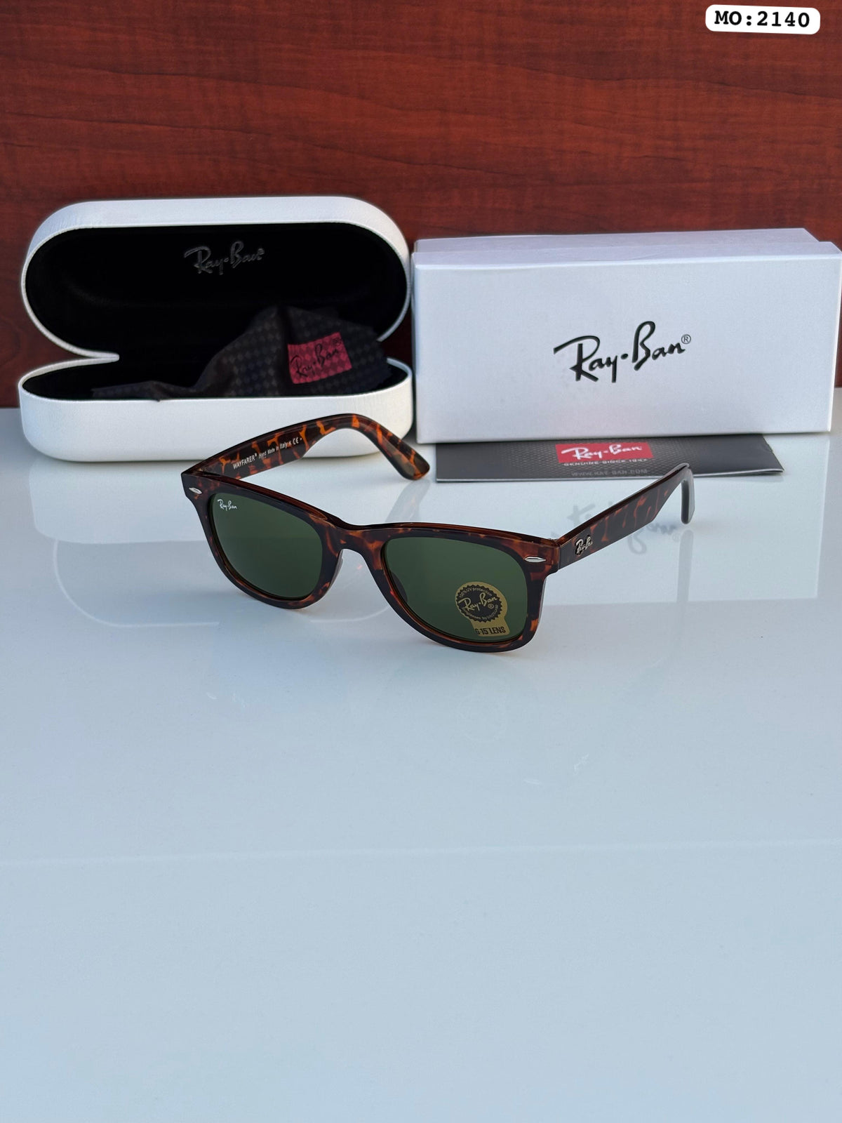 Ray Bann. 2140 Slant Tiger