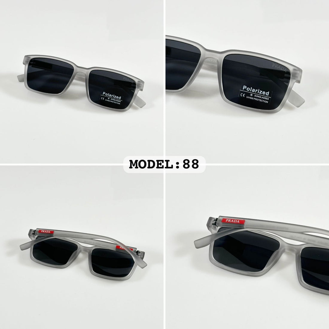 Prada 88 Grey/Black