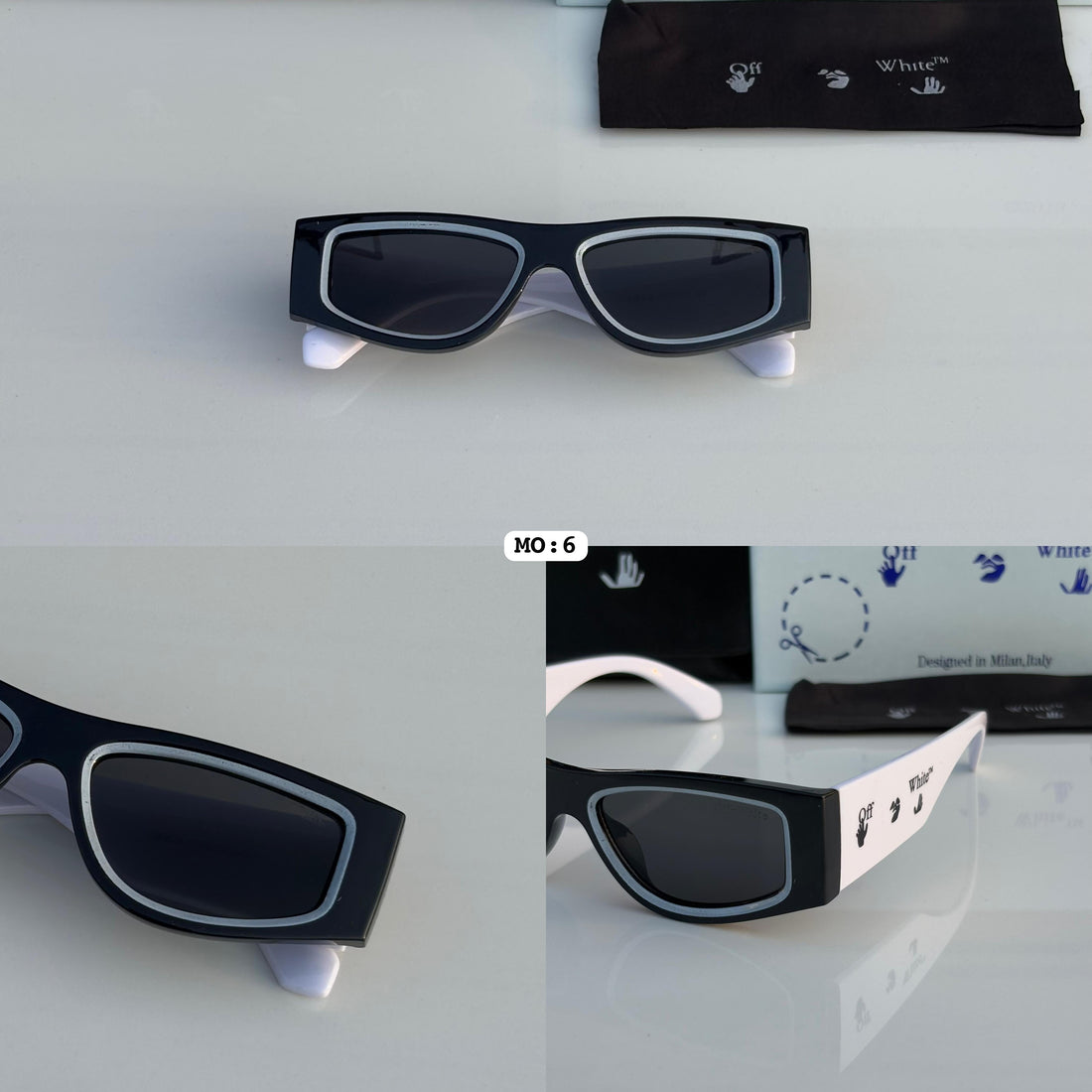 OFF WHITE 6 White/Black
