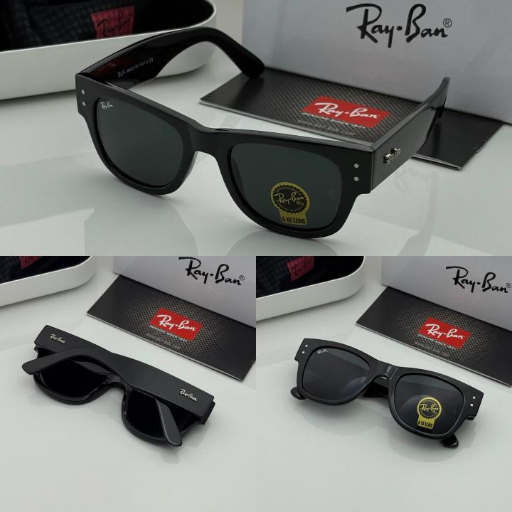 Ray Bann 0840 Black Mega Wayfarer