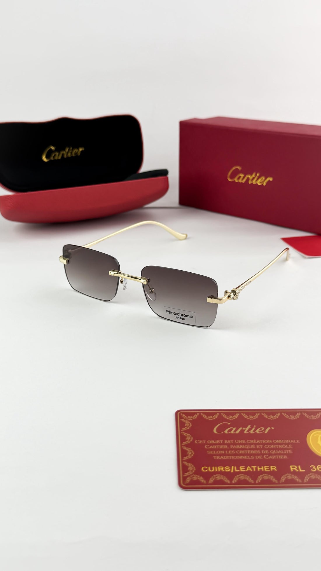 Cartierr 1048 Gold/Brown