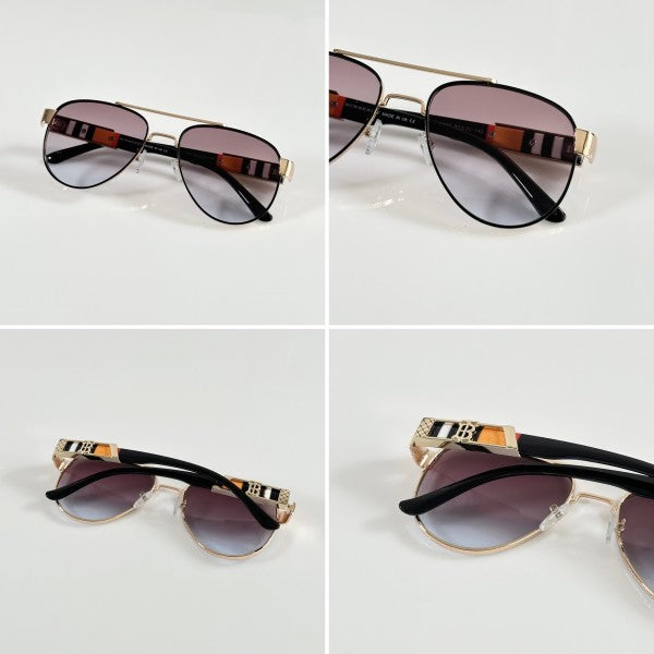 Burrberry 5086 Gold Brown Orange