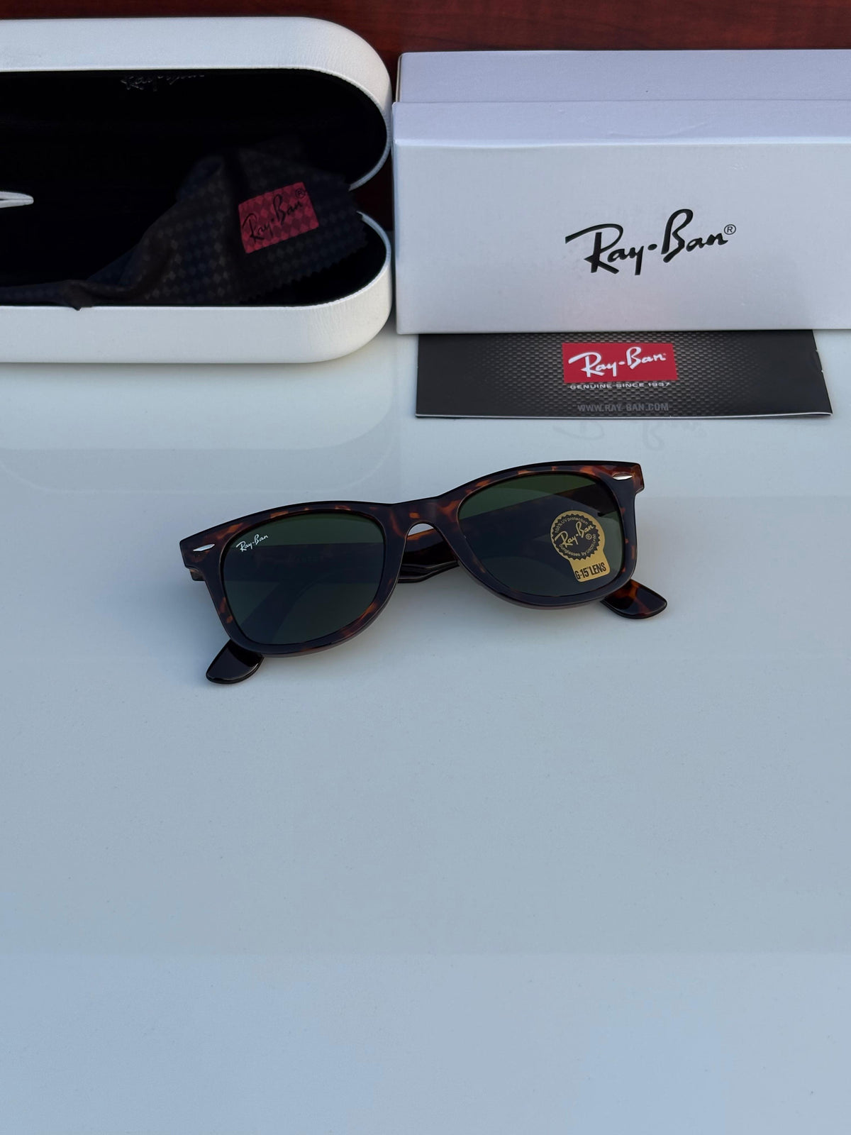 Ray Bann. 2140 Slant Tiger