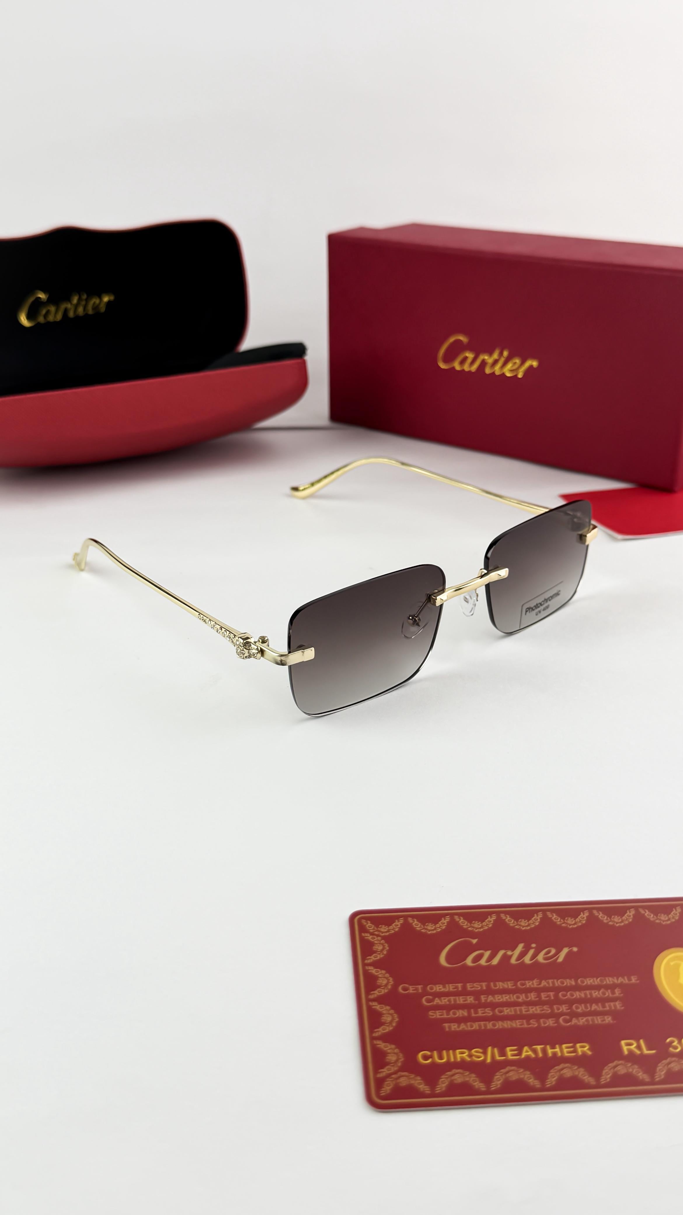 Cartierr 1048 Gold/Brown