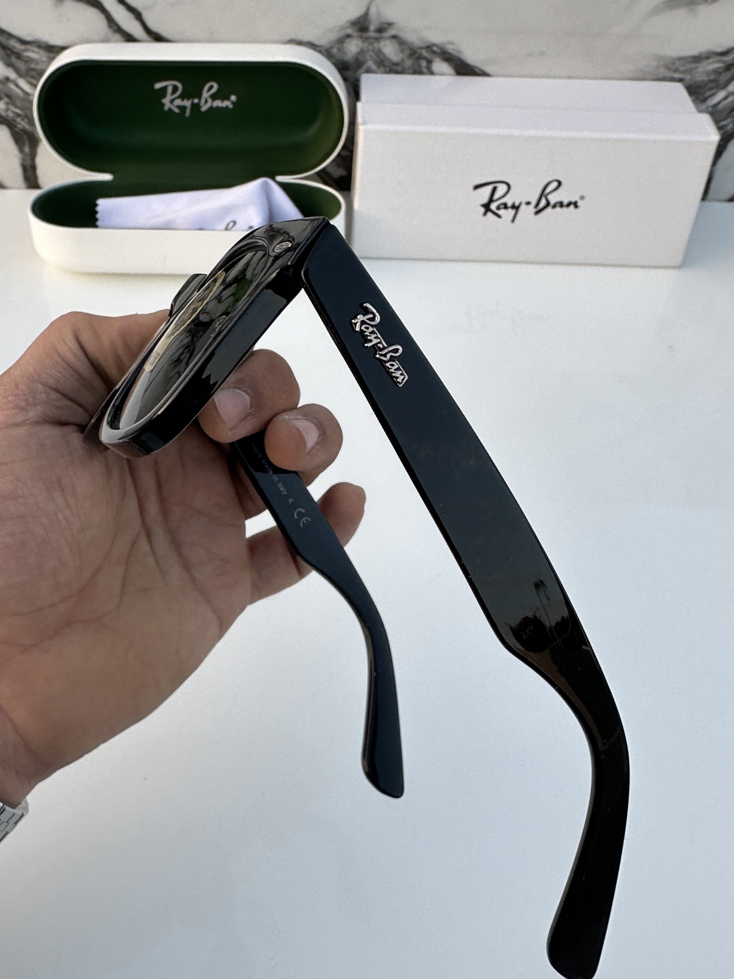 Ray Bann 2140 Slant Black/Green