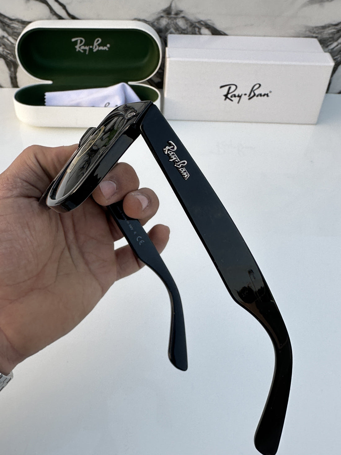 Ray Bann 2140 Slant Black/Green