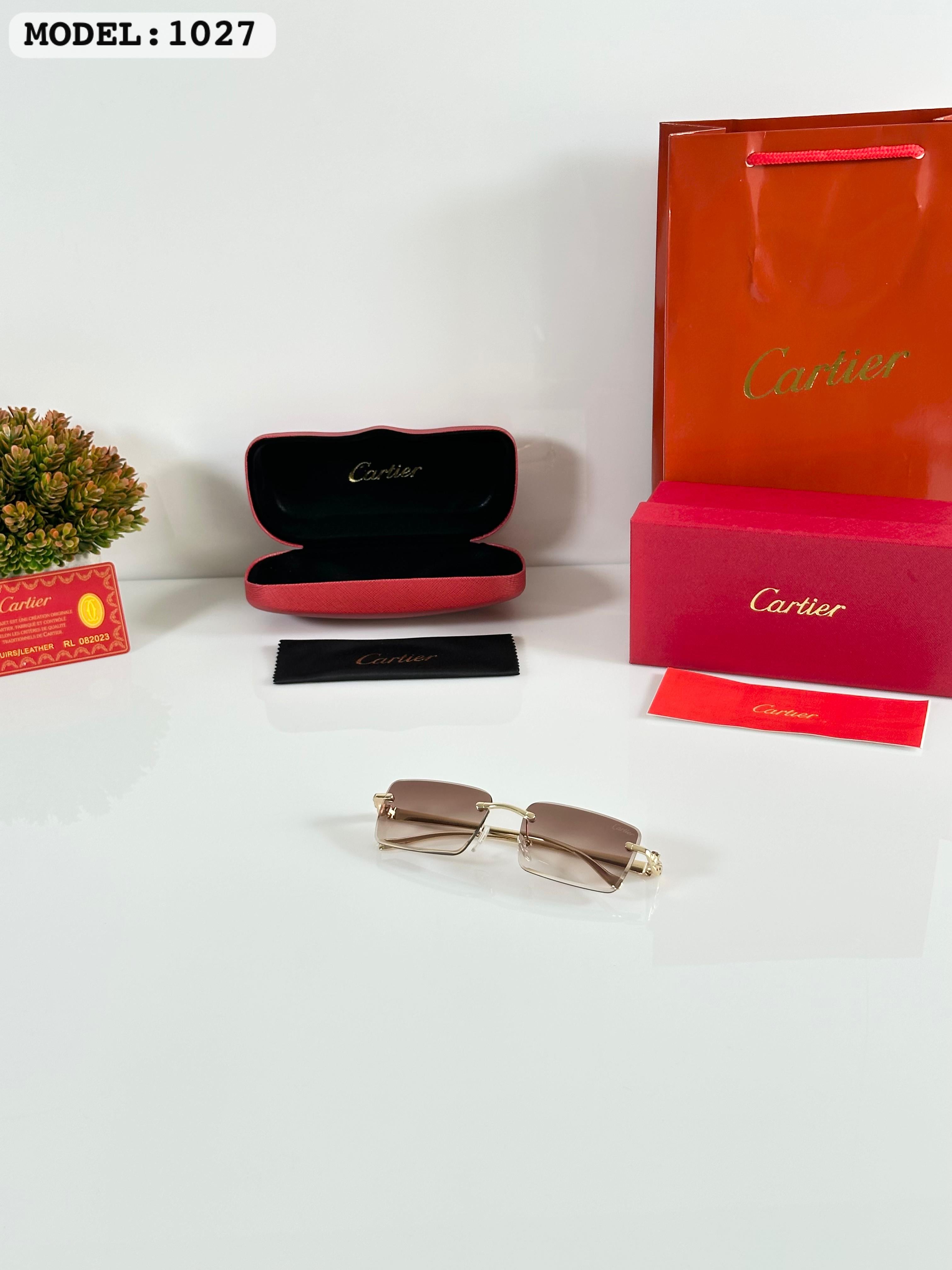 Cartierr 1027 Gold/Brown