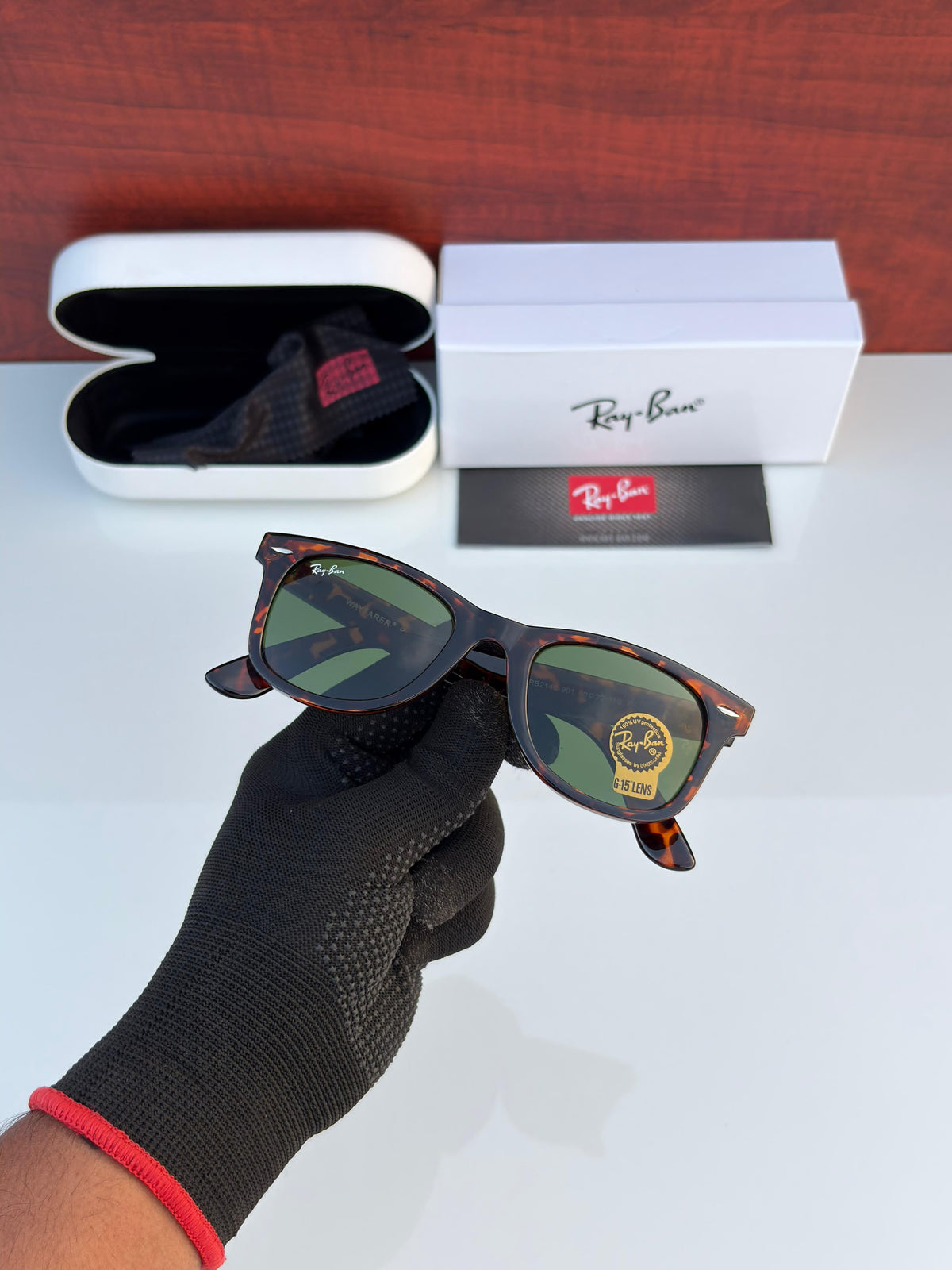 Ray Bann. 2140 Slant Tiger